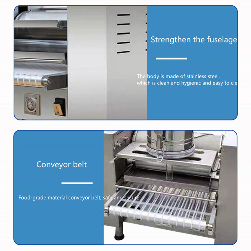 Commercial Crepe Cake Skin Machine Mile Crepe Cake Layer Maker Making Automatic Machine