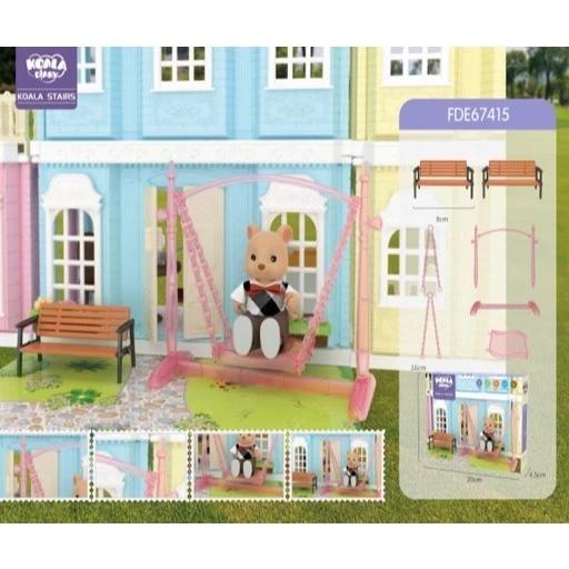 aksesoris doll house mini koala diary rabbit compatible Sylvanian rumah boneka mainan anak