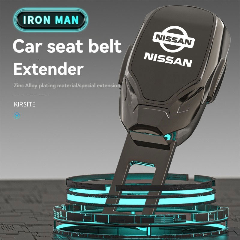Car Safety Belt Extender Seat Belt Cover For Nissan X-trail Qashqai Rogue Altima Versa Juke Leaf