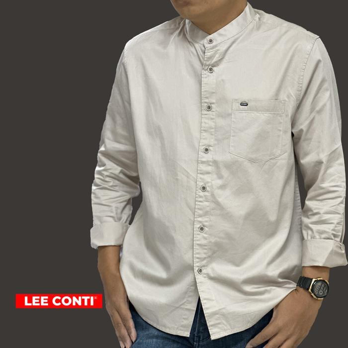LEE CONTI Kemeja Pria Panjang Koko
