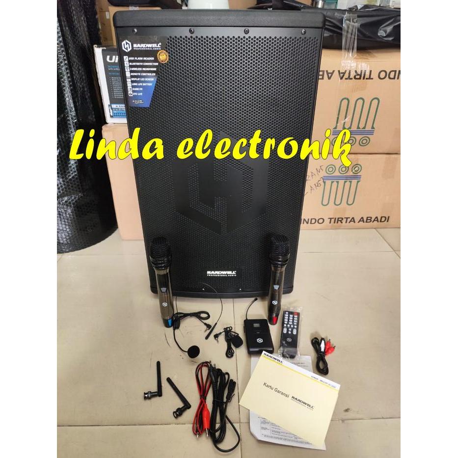 speaker portable wireless hardwell emerald 15 pro emerald 15pro 15''