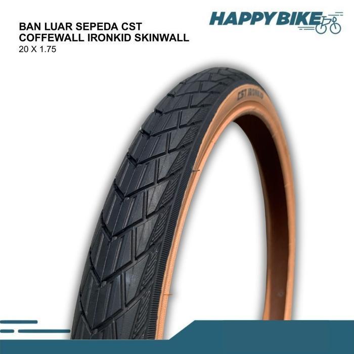 CST Tire Ban Luar Sepeda Lipat Minion BMX Coffe Wall 20 x 1.75 dan 20 x 2.00