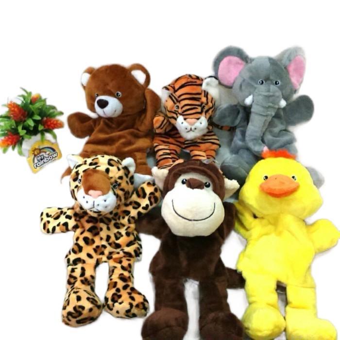 Seulgi Boneka Tangan Hand Puppet Binatang Animal by Seulgi 05030130 Ukuran T33 X L22 cm Bahan Yelvo