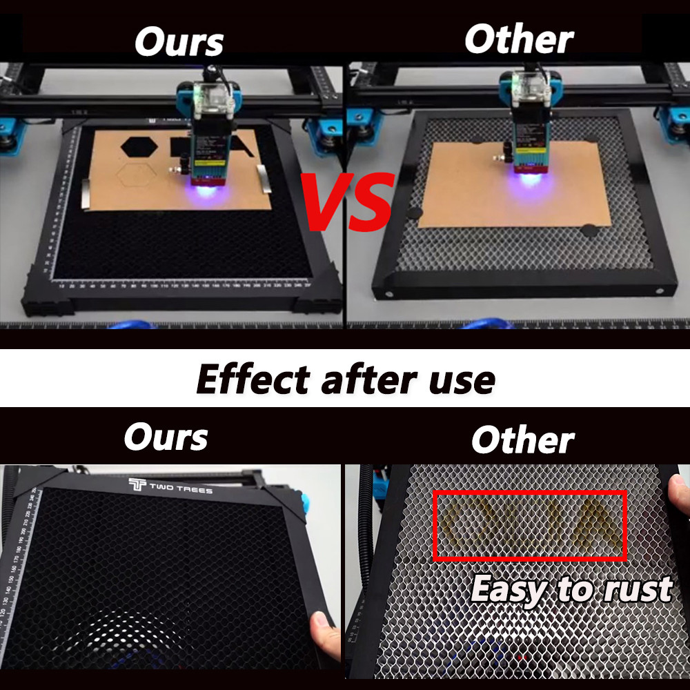 . Cnc Laser Engrave Machine Honeycomb Working Table For Co2 Cutting -