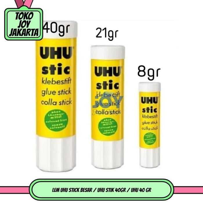 LEM UHU STICK Besar / UHU Stik 40GR / UHU 40 GR