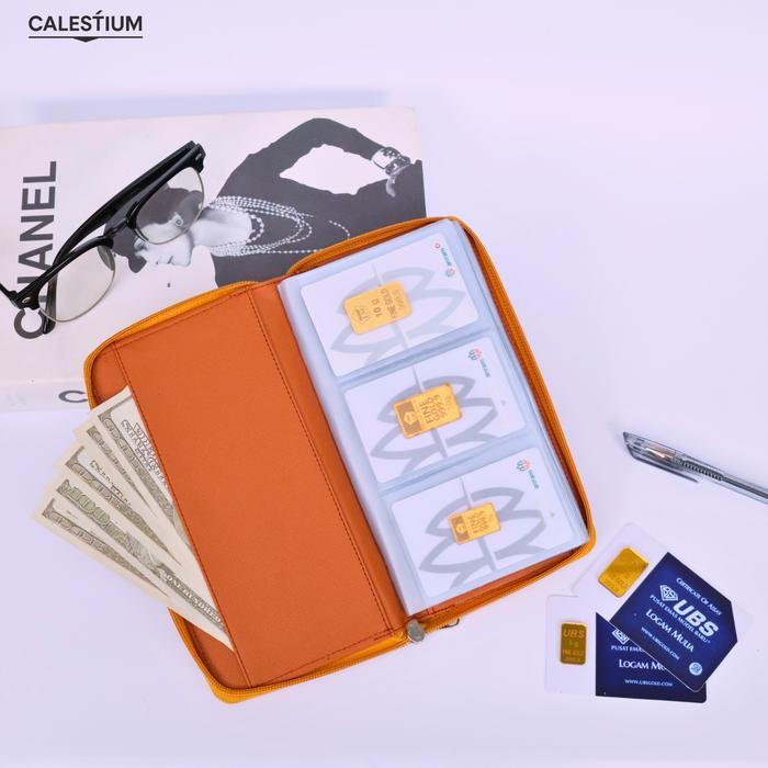 Calestium - Dompet Emas Antam Tempat Simpan Logam Mulia