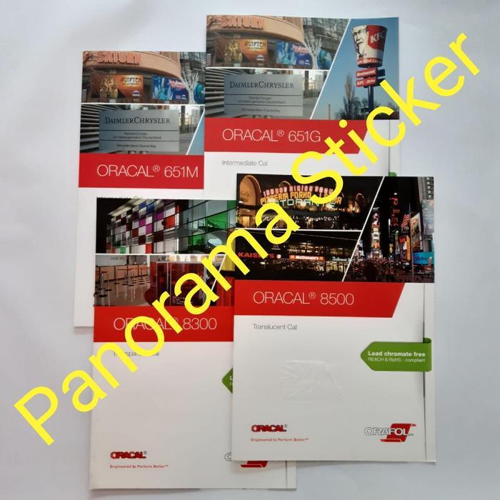 HOT SALE Katalog Sticker Oracal BISA GRAB
