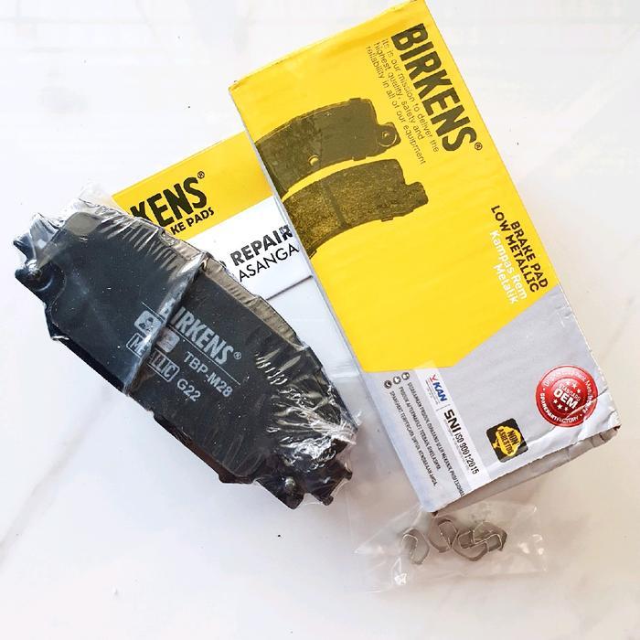 Birkens Brake Pad - Kampas Rem Depan Cocok Untuk New Altis (2007-2018) / Sienta / Voxy