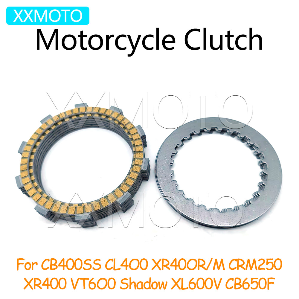 FOR HONDA CB400SS CB 400SS CL400 XR400R/M CRM250 XR400 VT600 SHADOW XL600V CB 650F MOTORCYCLE CLUTCH