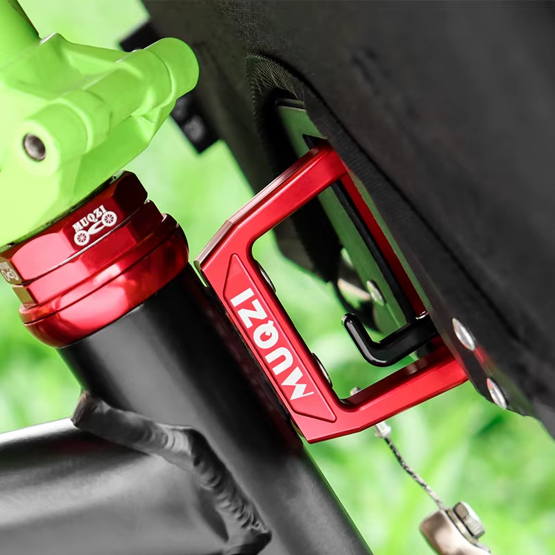 Folding Bike Front Bag Carrier Block Bag Bracket For Brompton Dahon Bike Front Carrier Mount Adapter