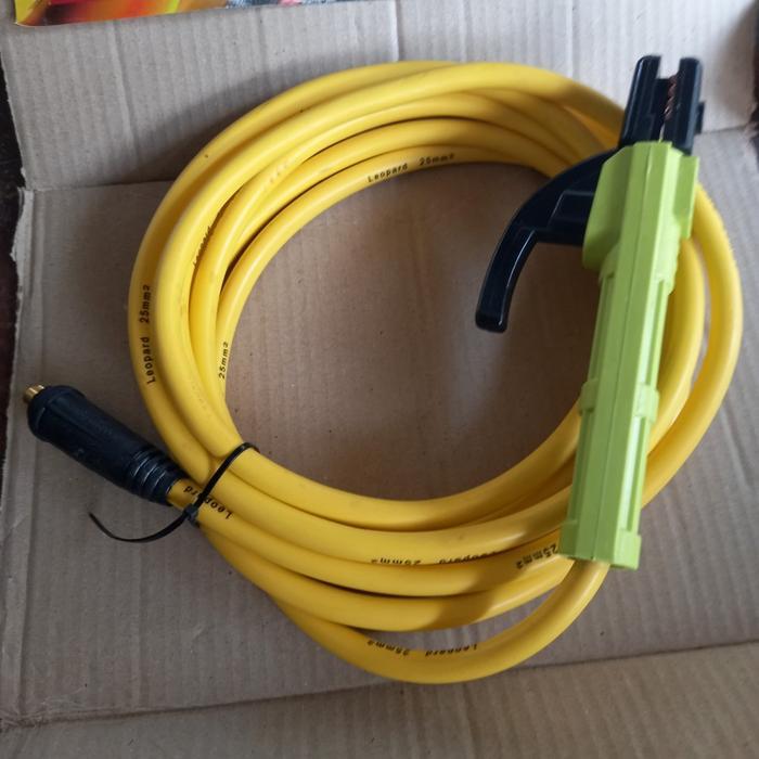 Paket Set Tang Las &Tang Masa & Kabel 7 Meter Stang Las Listrik Kuning