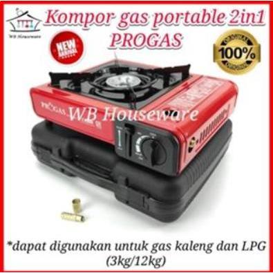 Eiger - Kompor gas portable / kompor camping / kompor gas merk ProGas
