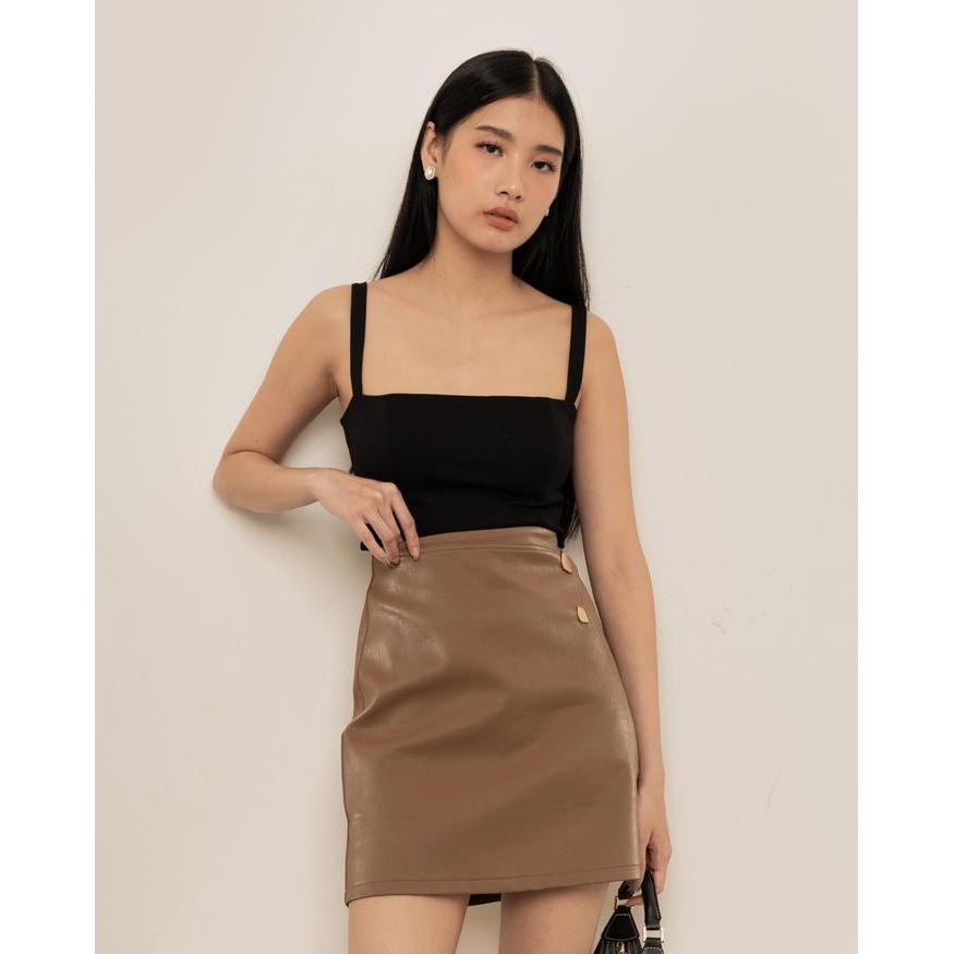 Modelano - Olie Leather Skort