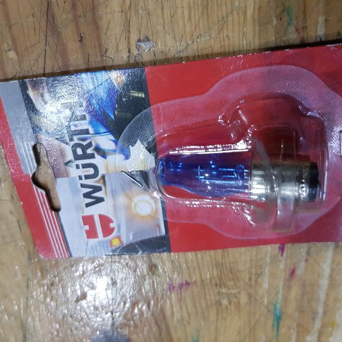 FREE ONGKIR LAMPU WURTH HALOGEN 25 WATT BEBEK MATIC BISA COD