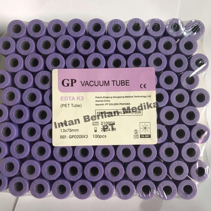 Ready Tabung EDTA K3 2ml GP