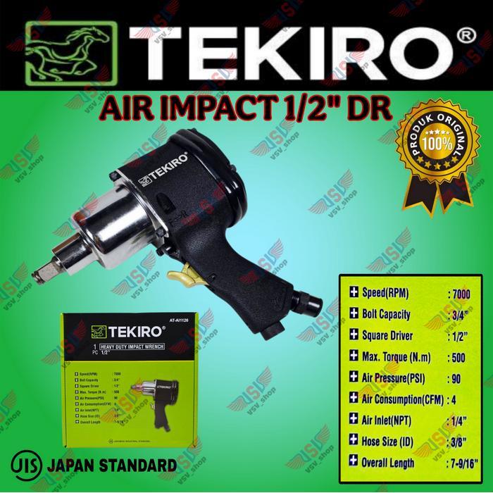 Air impact wrench 1/2" Tekiro Impact Angin Tekiro ORIGINAL