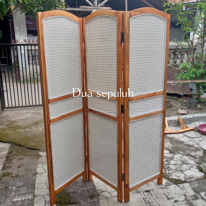 Sketsel Rotan/ Partisi Pembatas Ruangan Minimalis