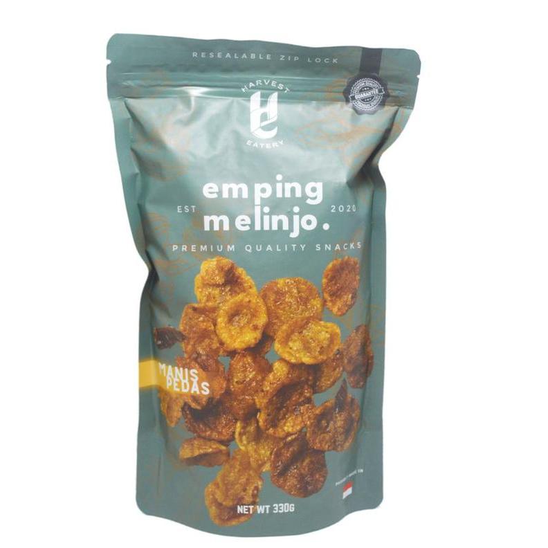 EKSLUSIF HARVEST EATERY EMPING MELINJO MANIS PEDAS 330 G