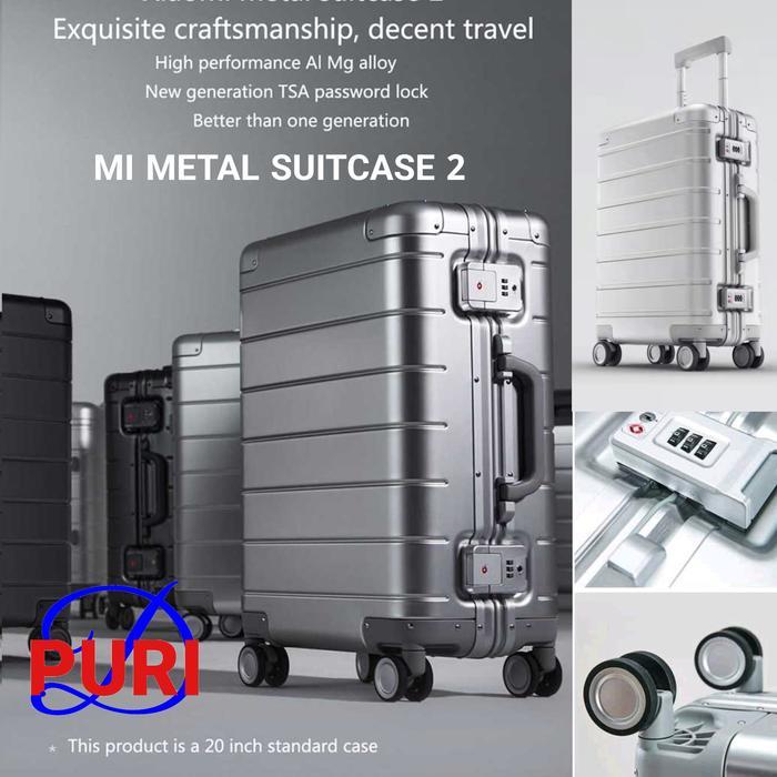 Original Koper Mi Metal Suitcase 20" Cabin Size Luggage