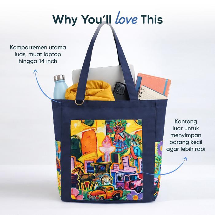 Sartorialele// Maurine Tote Bag Sovlo X Isdi