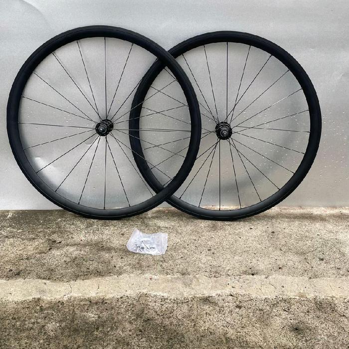 Promo Wheelset Sepeda Fixie Doltrap 20/24H Alloy Ringan Sepasang Depan Belakang