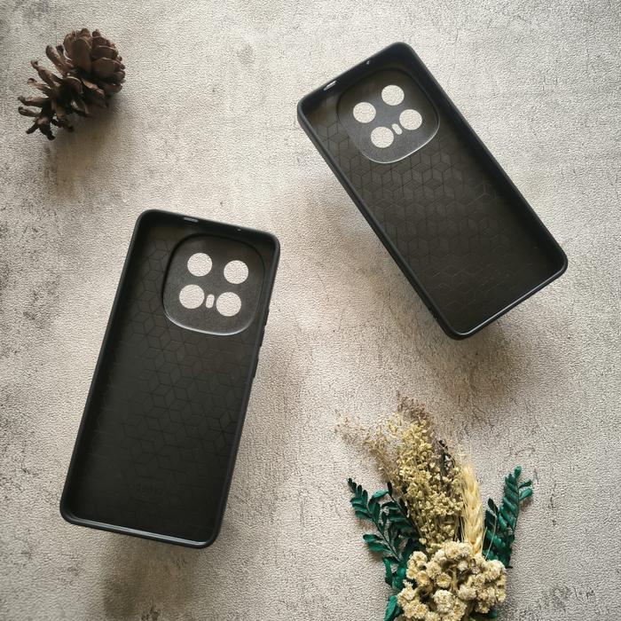 Nyimas_Case Case Vivo Iqoo 13 5G Leather Magnetic Suede Casing Tekstur Kulit Domba Halus Hybrid