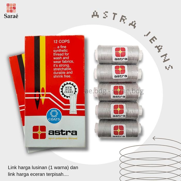 Benang Jahit Astra Jeans/Benang Jahit Katun Jeans (LINK 2)