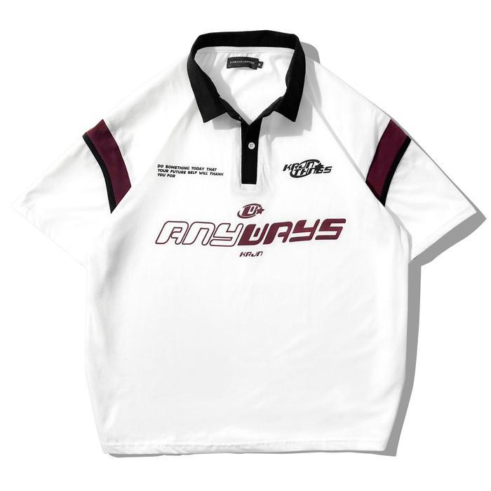 Promo " Volume 1 " Oversize Rugby Shirt Baju Rugby Oversize Original