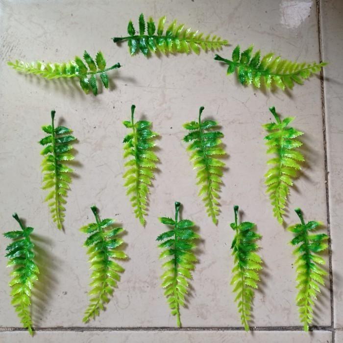 12pcs Daun Pakis untuk Hiasan Dekorasi Seserahan Lamaran Pernikahan