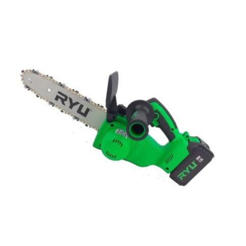 Mesin Gergaji Pohon Baterai 10" RYU 20 V - Chainsaw Baterai Cordless