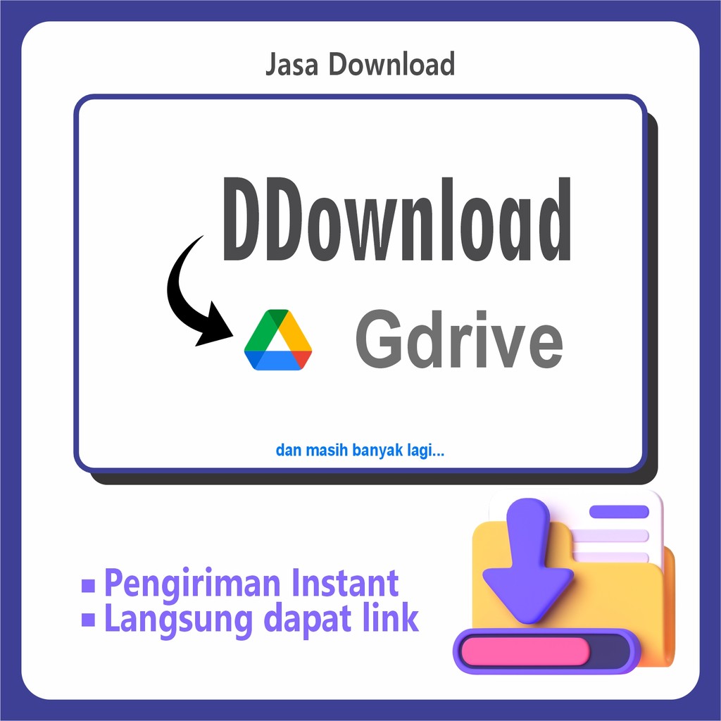 Jasa Convert / Download DDownload [Per 100MB]
