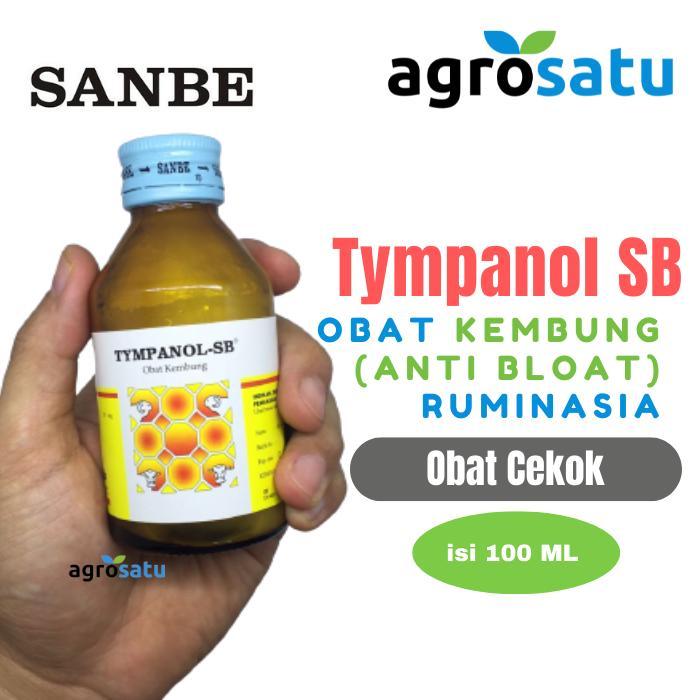 TYMPANOL SB 100 ML SANBE OBAT KEMBUNG KAMBING SAPI BLOAT DOMBA KERBAU