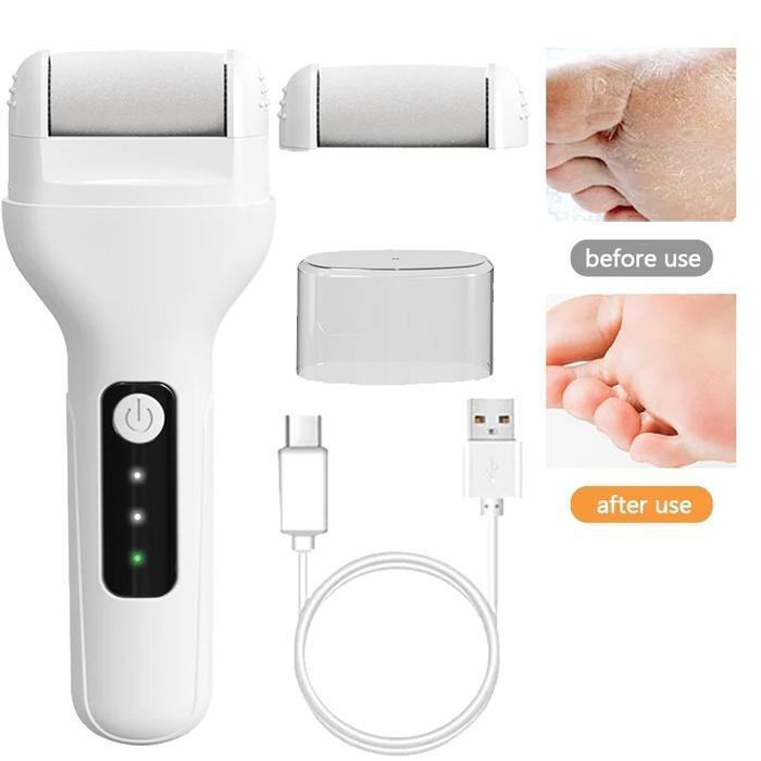 ALAT PERAWATAN PENGHALUS TUMIT KAKI KERING PECAH PECAH ELEKTRIK PEDICURE KULIT TUMIT KAPALAN