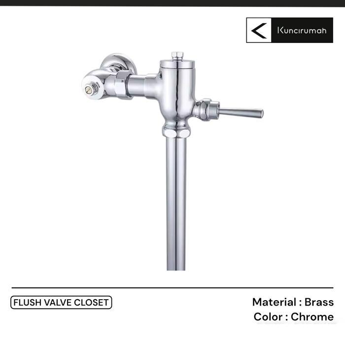 FLUSH VALVE CLOSET TOILET - MANUAL CONTROL FLUSH VALVE