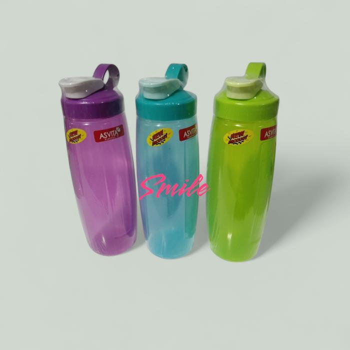 ID BOTOL MINUM BULAT FIRLY / BOTOL MINUM PLASTIK FLIPTOP ASVITA 650ML