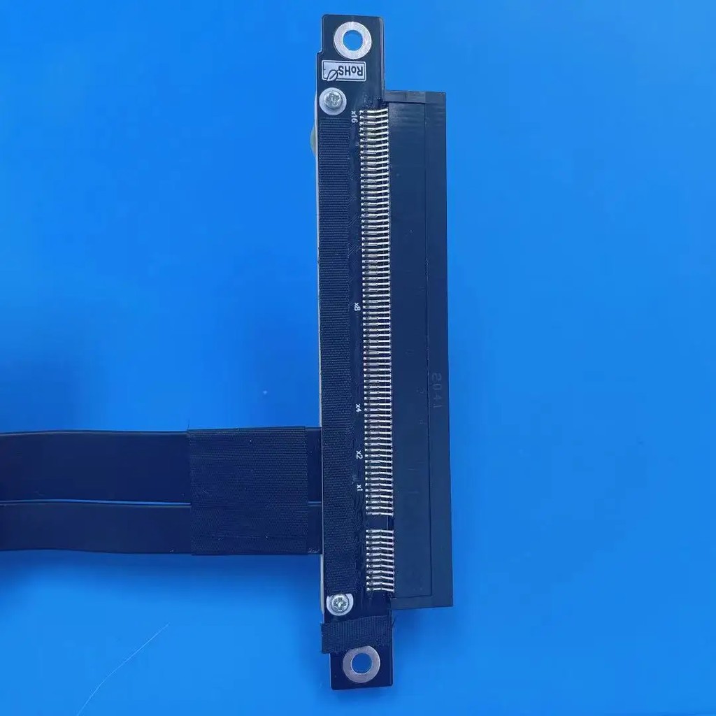R43 M.2 Ngff Nvme Key M To Pci-E 3.0 X16 Angled Extension Adapter Jumper For Stx Mainboard Graphics