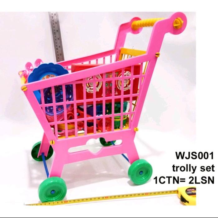 Mainan Anak Viral Mainan Anak Perempuan Troli Isi Alat Masak Masakan Mainan Anak TROLLEY Jumbo
