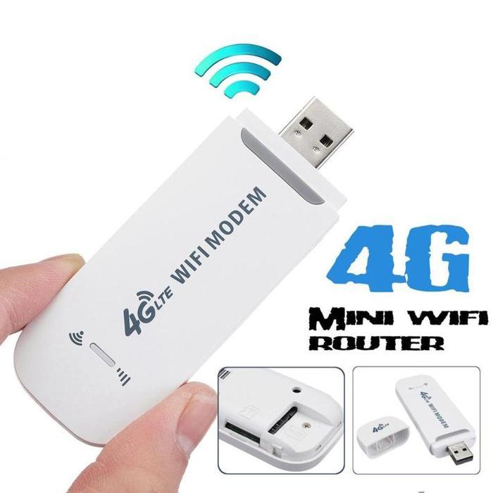 Modem Wifi Usb 4G All Operator Lte Modem Usb 500Mbps Modem Mifi Cod Support 10 Devices Pc