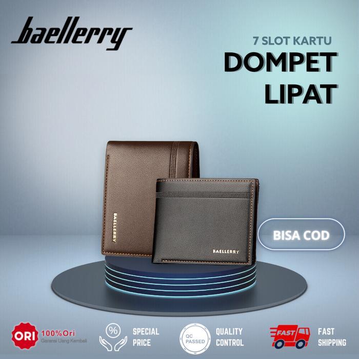 Kalibre Bag'S - Dompet Pendek Pria Kulit Dr003