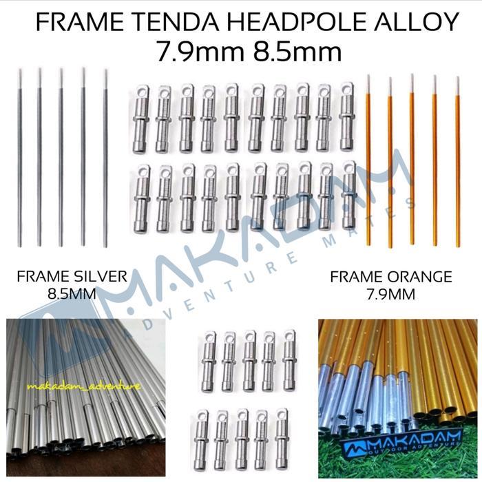 frame tenda alumunium alloy