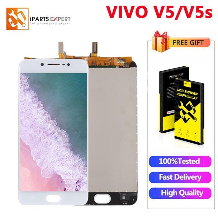 IPARTSEXPERT LCD Asli untuk Vivo V5 LCD Vivo V5s 1601 Bagian Pengganti Layar Sentuh Tampilan LCD
