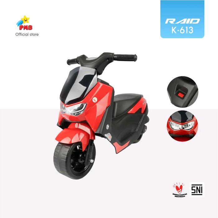 MAINAN ANAK MOTOR MINI NMAX K613 MANUAL / MOTORAN ANAK / KADO ULANG TAHUN