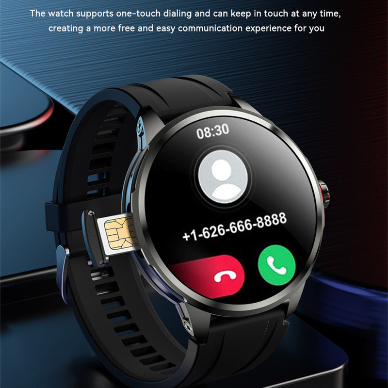 5G/4G Smart Watch 1.95 inch HD AMOLED 16GB+256GB RAM 190 Camera GPS WIFI Google Download Smartwatch