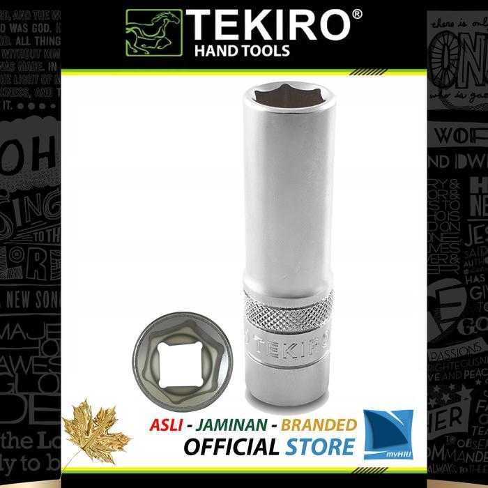 Terbaru Kunci Sok 22 Mm Panjang Stang 1/2" Inch 6 Pt Deep Wall Sock Tekiro
