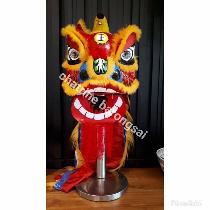 barongsai anak imlek bentuk seperti asli