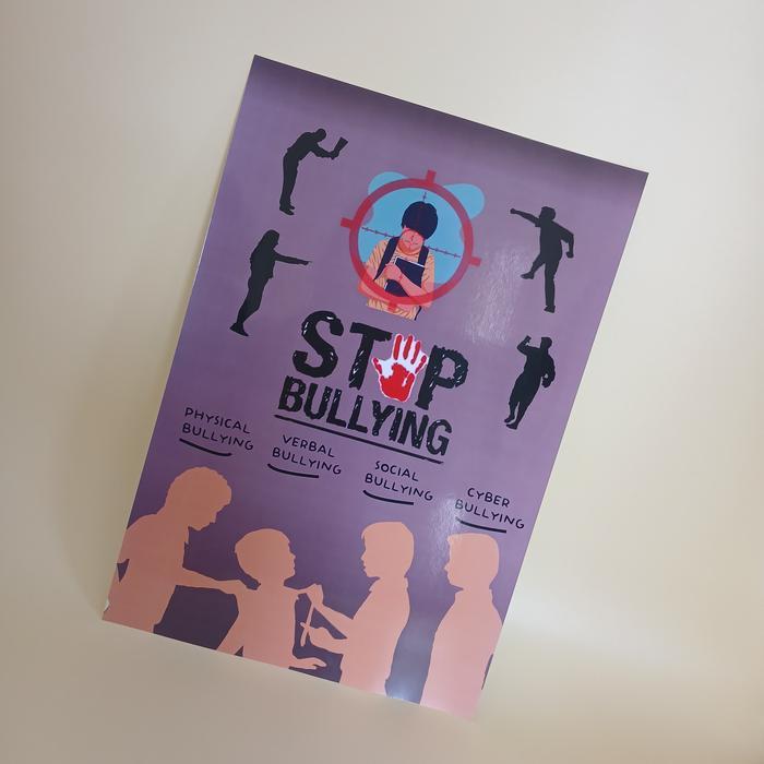 Poster Stop Bullying - Poster Hindari Segala Bentuk Bullying - Poster Bullying