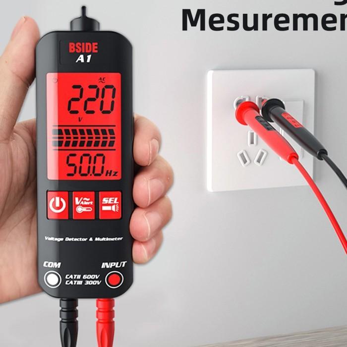 2 In 1 Multimeter Digital Plus Tespen Bside Otomatis Kabel Putus
