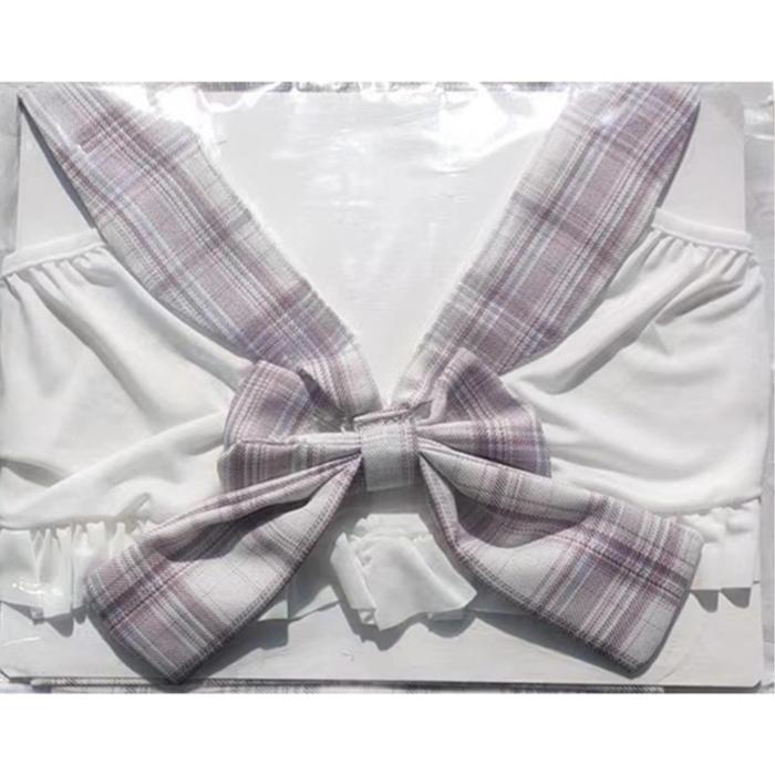 [Violet] Cosplay Kostum Model Pelajar Cosplay Seksi Student Wanita Dress Lingerie Tidur 1316