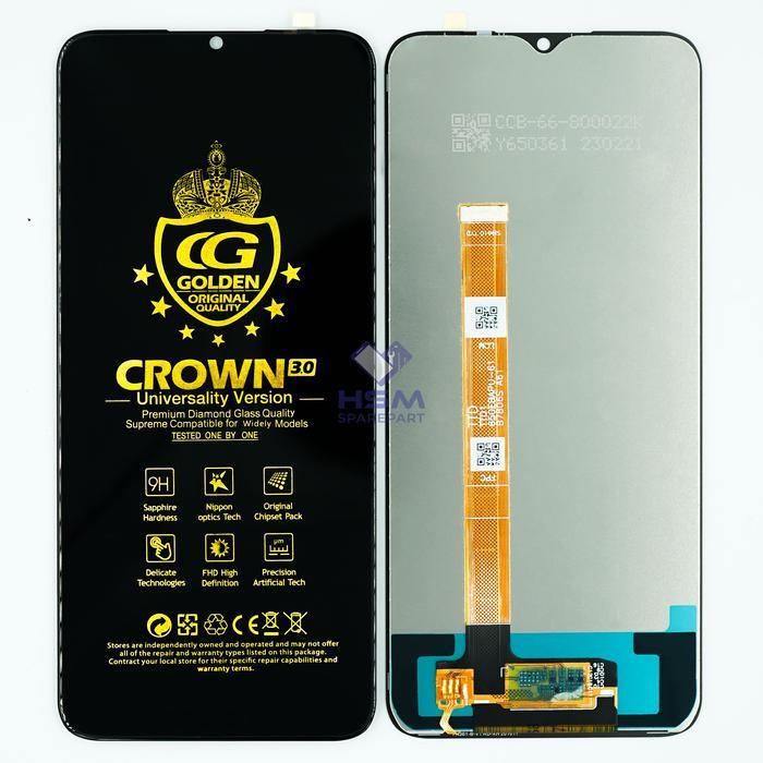 LCD REALME C21Y/C25Y/RMX3261/RMX3265 FULLSET TOUCHSCREEN ORI OEM *