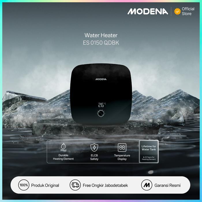 MODENA ELECTRIC STORAGE WATER HEATER 15L – ES 0150 QDBK